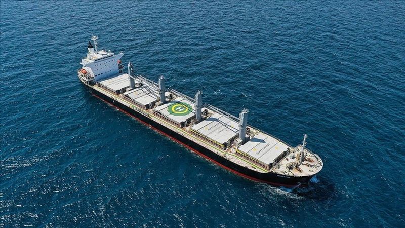 Tahıl koridorundan bir haftada 10 gemiyle 305 bin ton sevkiyat yapıldı