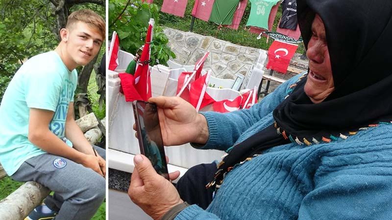 Eren Bülbül’ün şehit olmadan çektirdiği son fotoğraf