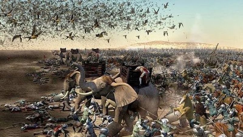 Kuşların filleri yendiği kıssa: Fil Vakası