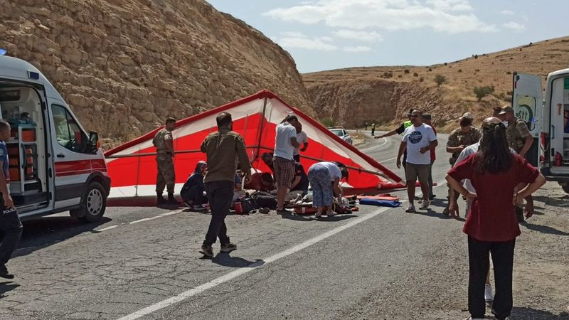 Batman’da yamaç paraşütü düştü: 2 ölü