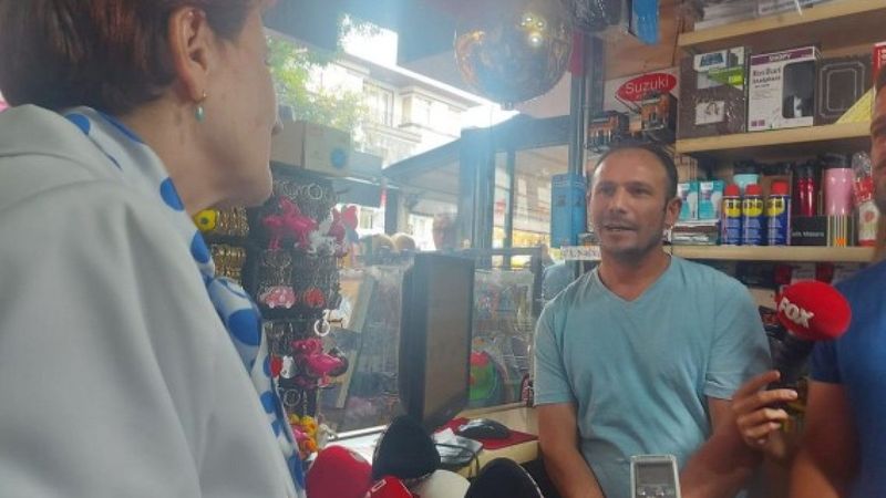 Meral Akşener, esnafın 'CHP'li belediyelerden ihale' iddialarına sessiz kaldı