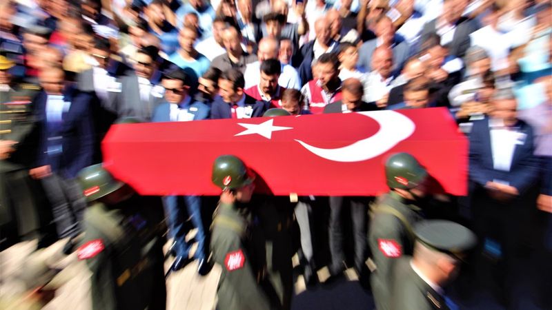 Şehit Yusuf Ataş’a memleketinde veda