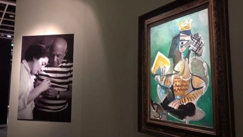 Pablo Picasso'un tablosu 10 milyon dolara açık artırmaya çıkacak