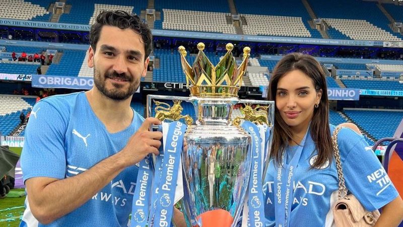 TEPKİLER ÇIĞ GİBİ BÜYÜYOR! İlkay Gündoğan'ın eşi İngiltere'yi ayağa kaldırdı!