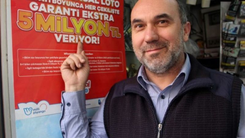 Edirne'de bir talihli, Sayısal Loto'dan 836 bin lira kazandı