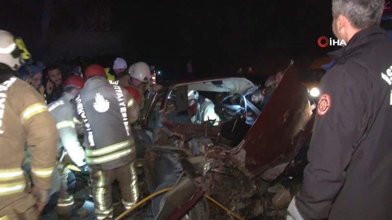 Arnavutköy'de kaza: 2 ölü 7 yaralı