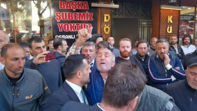 Ahmet Davutoğlu'na vatandaştan 