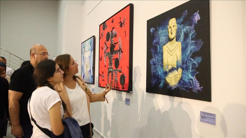 Göbeklitepe'den ilham alınarak yapılan eserler görücüye çıktı