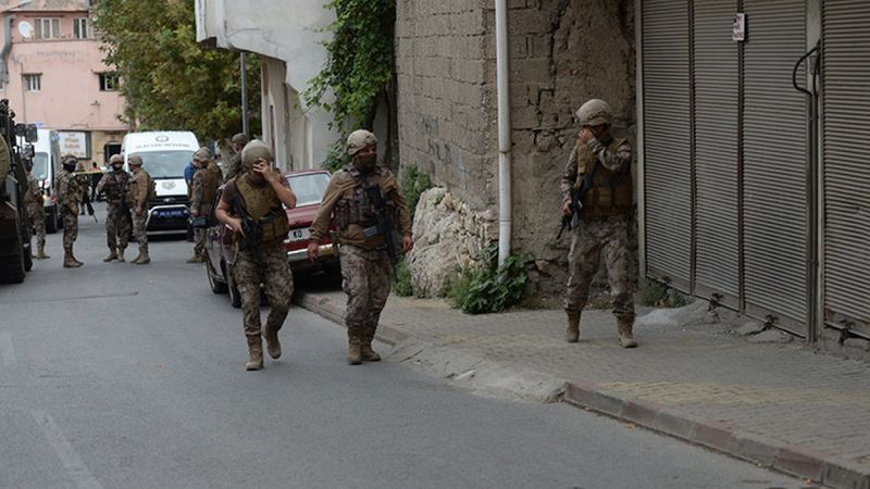 Kahramanmaraş'ta polise saldırı