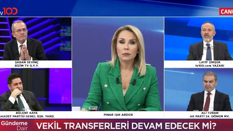 Canlı yayında cemevi tartışması