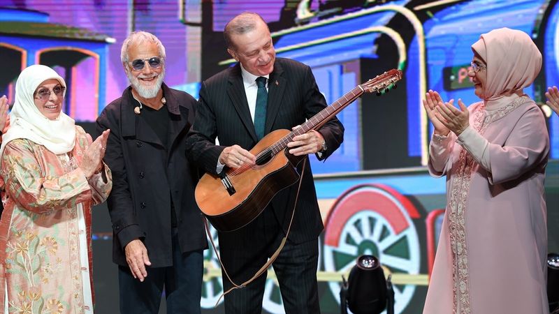Cumhurbaşkanı Erdoğan, Yusuf İslam'ın konserini izledi