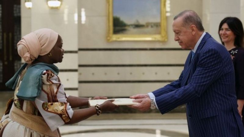 Cumhurbaşkanı Erdoğan, güven mektuplarını kabul etti