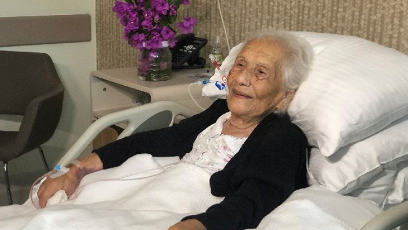 100’üncü yaşını kutlayan Fikriye Nine, eski İstanbul’u anlattı