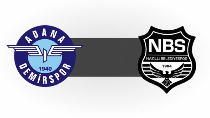 Adana Demirspor - Nazilli Belediyespor maçı saat kaçta, hangi kanalda?