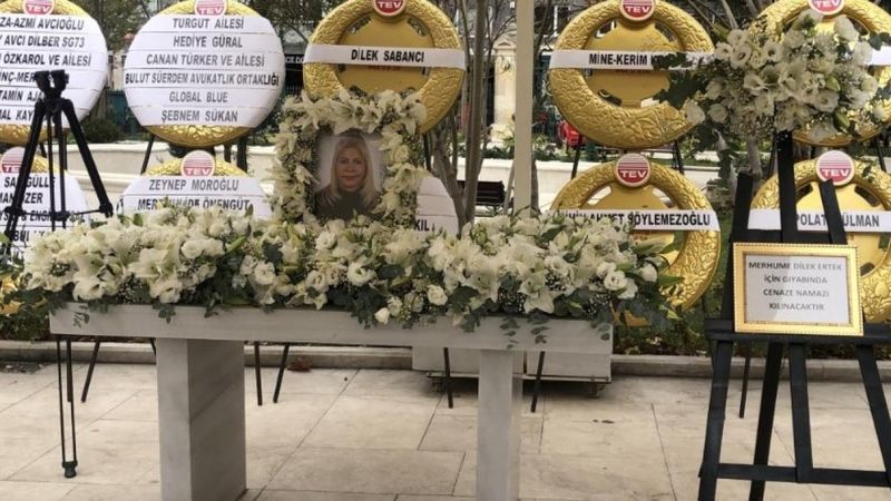 Denizde kaybolan iş kadını Dilek Ertek için gıyabi cenaze namazı kılındı