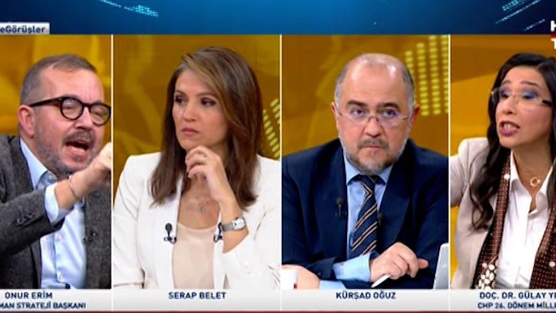 Canlı yayında asgari ücret tartışması