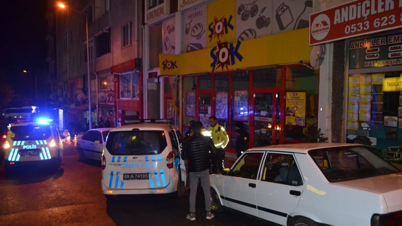 Tekirdağ’da polisten kaçamayan sürücü: Kovalama güzeldi