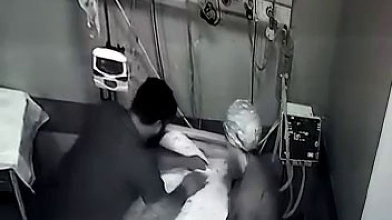 Tokat'ta bir özel hastanede hemşirelerden felçli hastaya şiddet