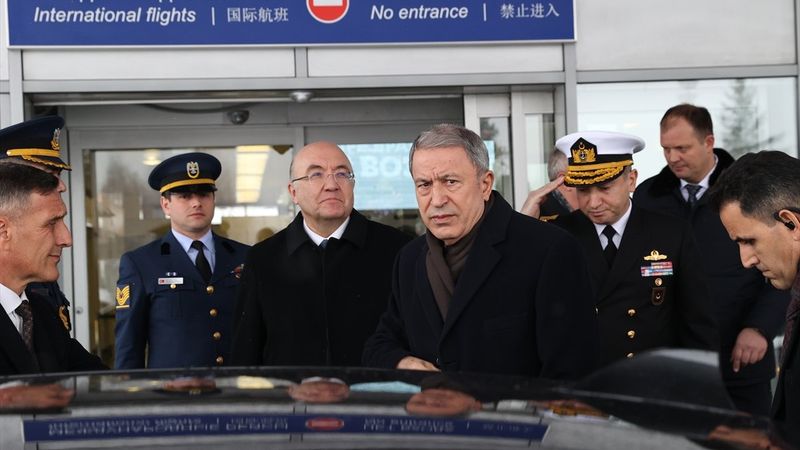 Hulusi Akar ve Hakan Fidan Moskova'da