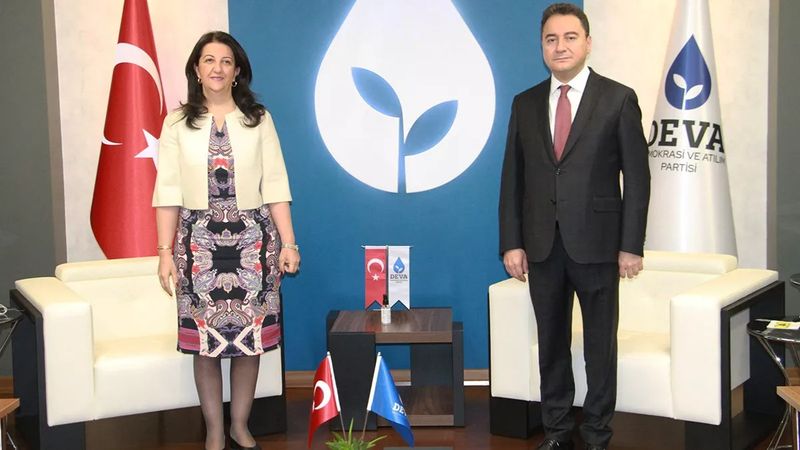 İyi Parti ile DEVA Partisi arasında HDP kavgası