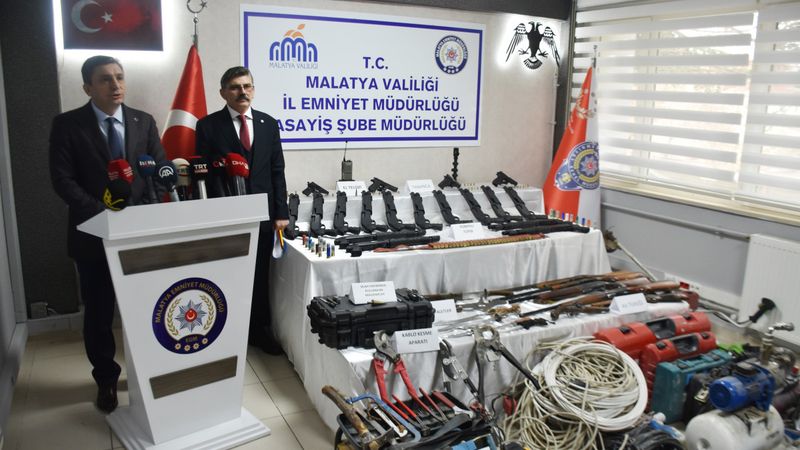 Malatya'da hırsız çetesine operasyon: 12 gözaltı