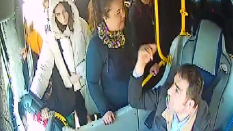 Antalya'da otobüs şoförü yolculara küstü