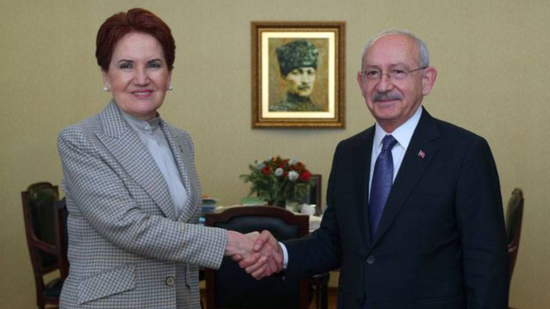 Meral Akşener, Kemal Kılıçdaroğlu'nu ziyaret etti