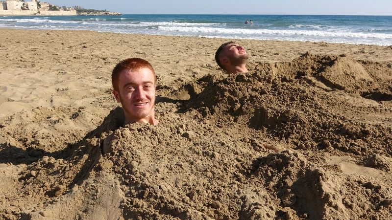 Mersin’de deniz ve kum keyfi