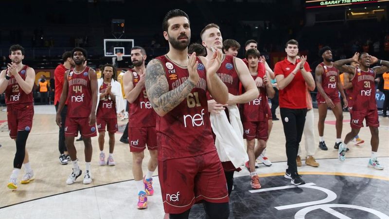 Galatasaray'ın basket maçında 