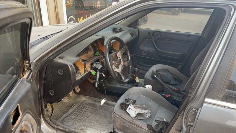 Gaziantep'te hırsızlık yapıp bekçiye arabasını ittirdi