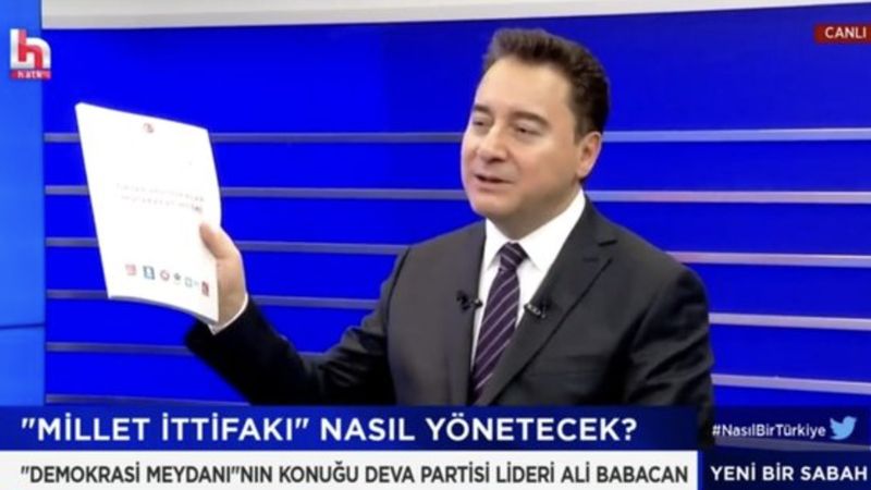 DEVA Partisi Genel Başkanı Ali Babacan itiraf etti: Avrupa bize aferin diyecek