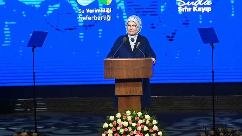 Emine Erdoğan: Su vatandır inancıyla geleceğimize sahip çıkalım