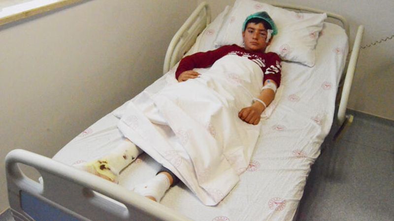 Aksaray’da koyun otlatan çocuk, pitbull saldırısında yaralandı