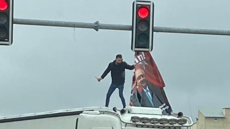 Diyarbakır'da CHP'nin pankart yalanı ortaya çıktı