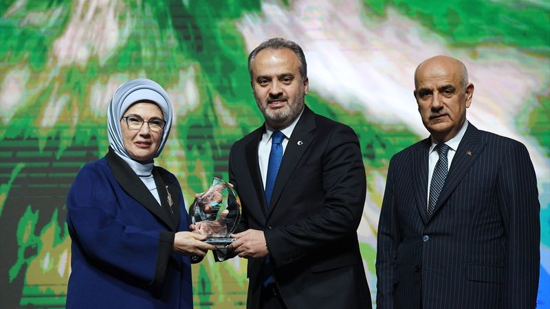 Bursa Büyükşehir Belediyesi, 'suda verimlilik ödülüne' layık görüldü