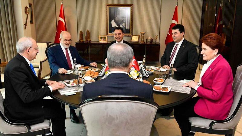 Altılı masanın aday belirleme sürecinde kritik görüşme