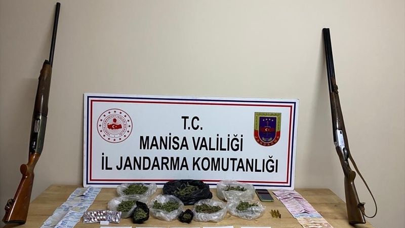 Manisa'da uyuşturucu operasyonunda 1 kişi yakalandı