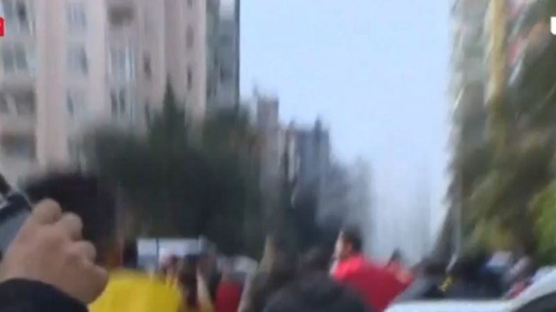 Adana'da canlı yayında bir deprem daha yaşandı
