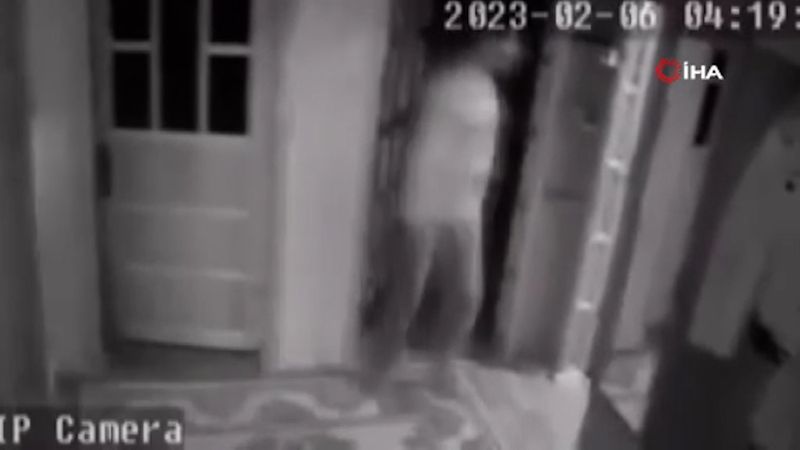 Kahramanmaraş'ta deprem anı