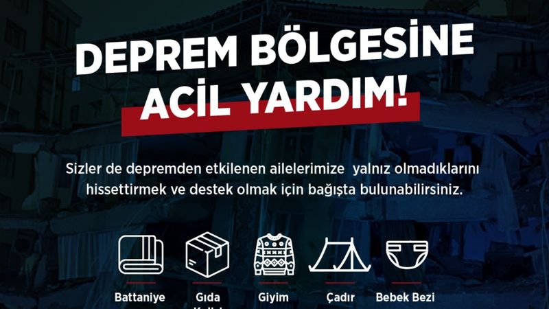 Yetim Vakfı’ndan depremzedeler için acil yardım çağrısı!