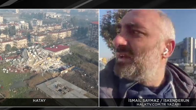 Çadır kurulmadı diyen İsmail Saymaz'a canlı yayında tepki: Provokatörlük yapma