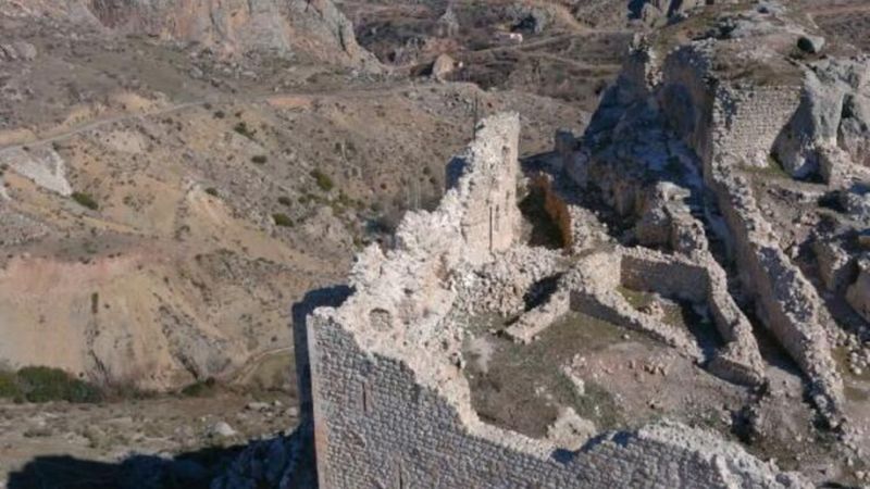 Adıyaman'daki Kahta Kalesi'nin son hali