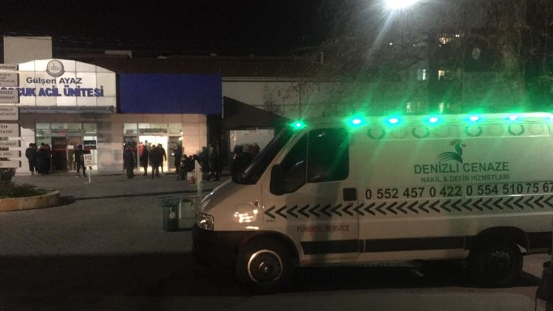 Denizli'de boynunu makineye kaptıran kadın öldü