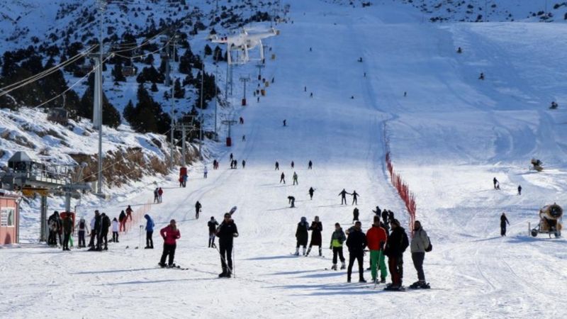 Erzincan'daki kayak merkezi yeniden açıldı