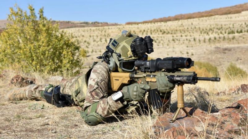 Suriye'nin kuzeyindeki Barış Pınarı bölgesinde 3 terörist öldürüldü