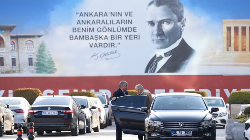 CHP Genel Başkan Yardımcısı Bülent Kuşoğlu, Mansur Yavaş'la görüştü