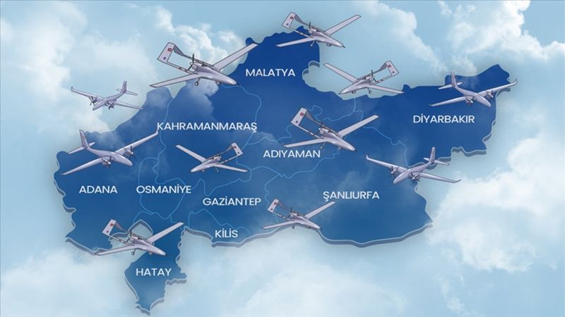 Bayraktar İHA'lar depremin gerçekleştiği ilk günden itibaren 2 bin 400 saatten fazla görev aldı