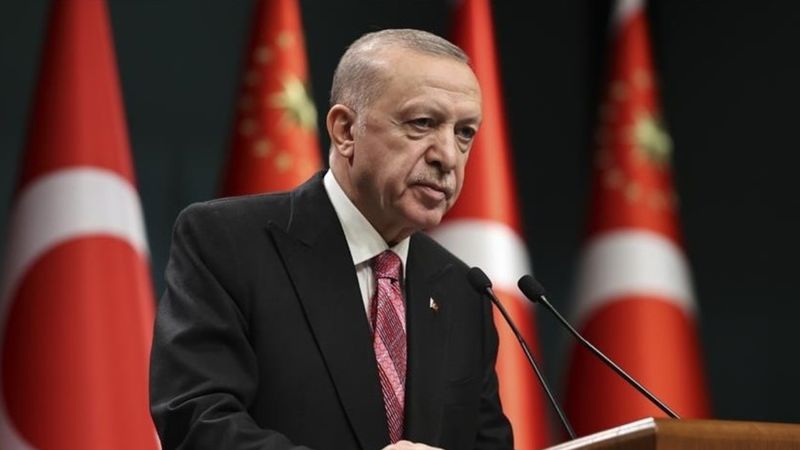Cumhurbaşkanı Erdoğan'dan şehit ailesine başsağlığı mesajı