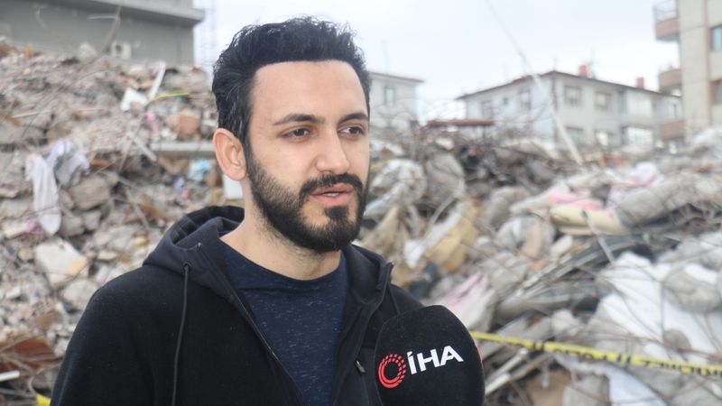 Elazığ depremini kitaplaştıran Furkan Karaderi, Kahramanmaraş'ta depremzede oldu