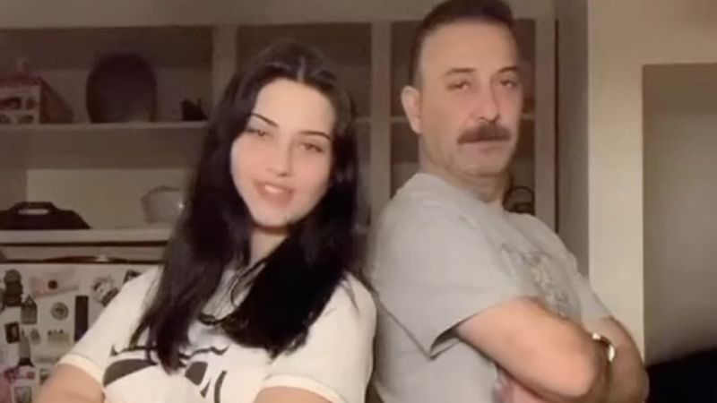 Güzelliğini gören bakakaldı! Hakan Yılmaz ve kızı Deniz'in 